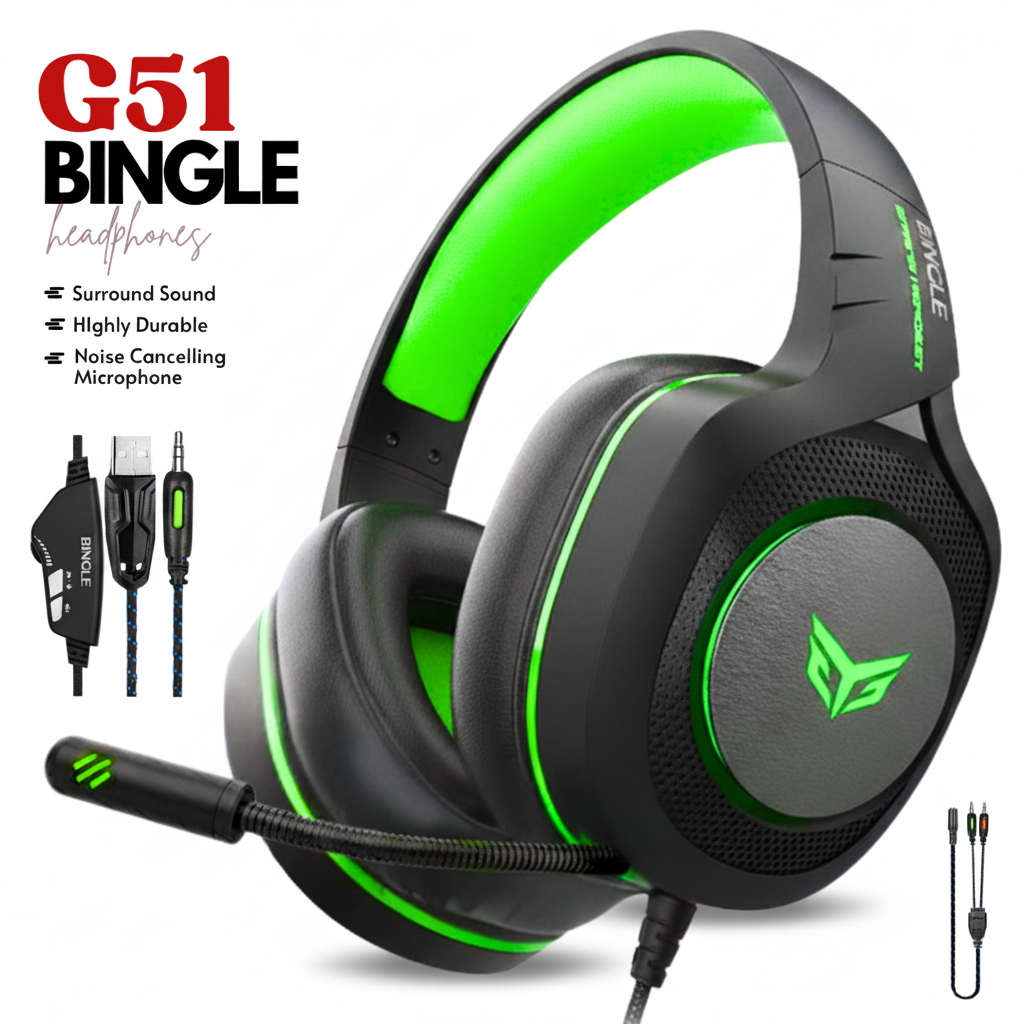 Buy Bingle G51 Gaming Headphones