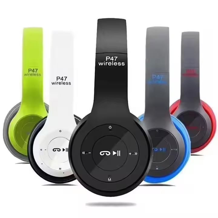 P47 Foldable Wireless Bluetooth Headphones