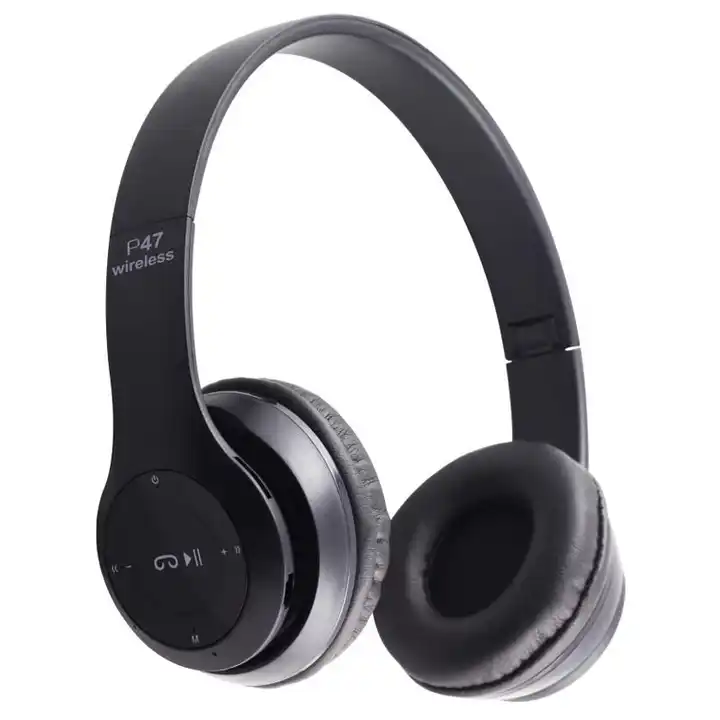 P47 Foldable Wireless Bluetooth Headphones