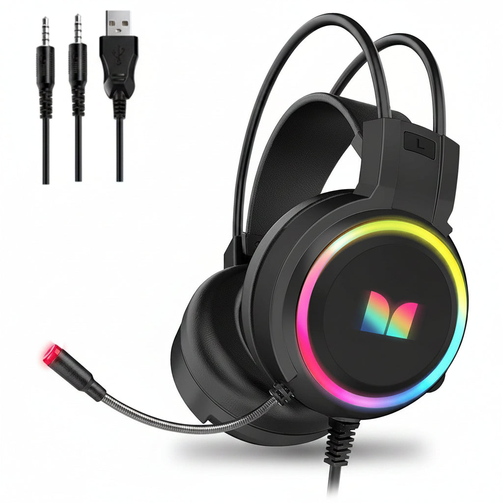 Buy Monster RGB Gaming Headphone – 2 Pin &amp; USB for Dynamic Lighting